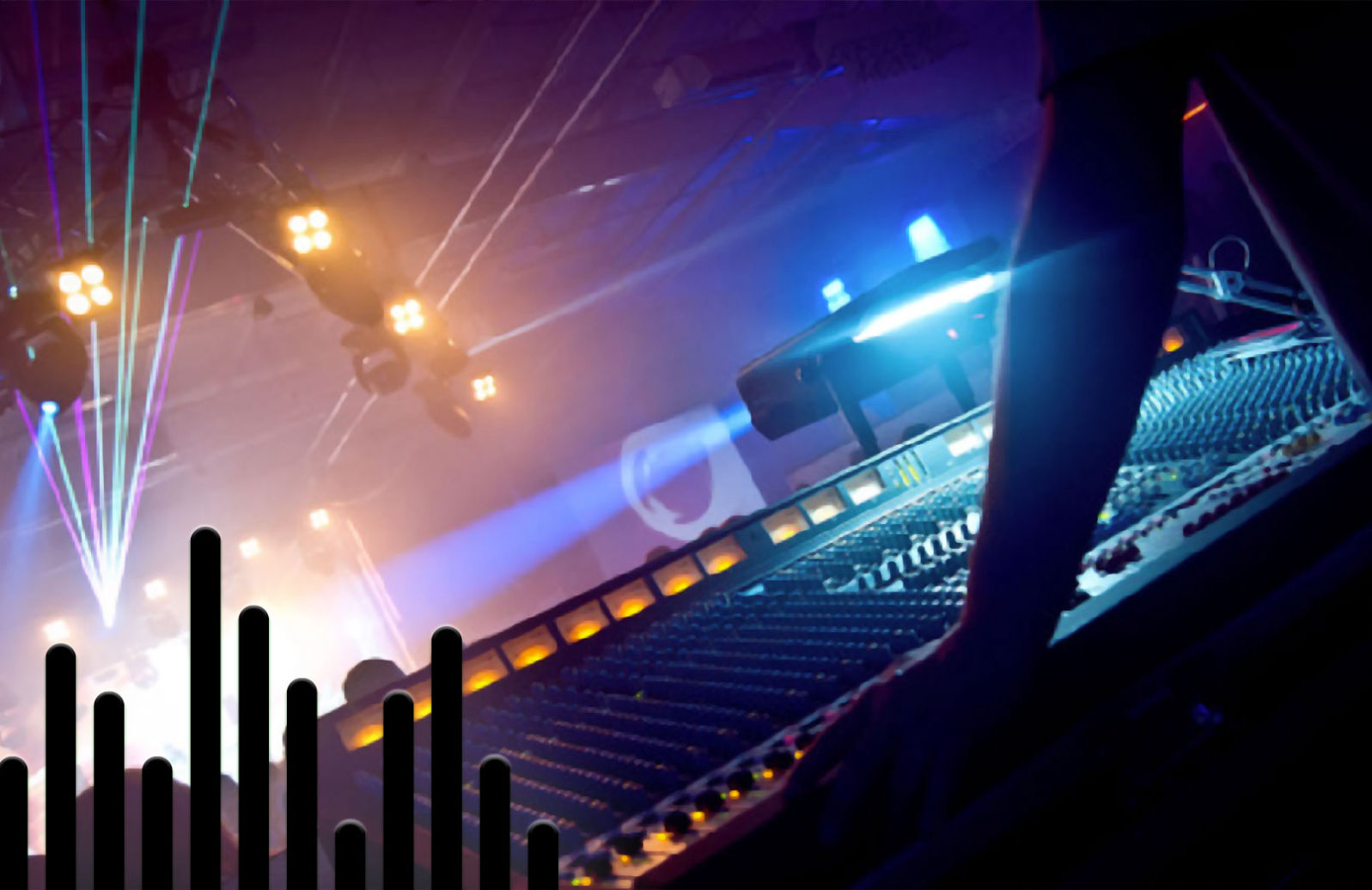 PA-Mixer at Venue