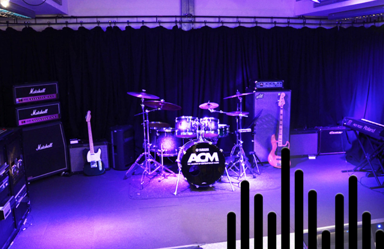 stage set up 